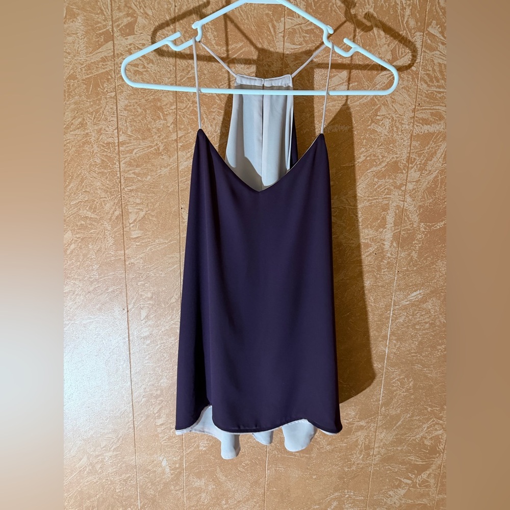 Express Purple and Pink Reversible Tank Top